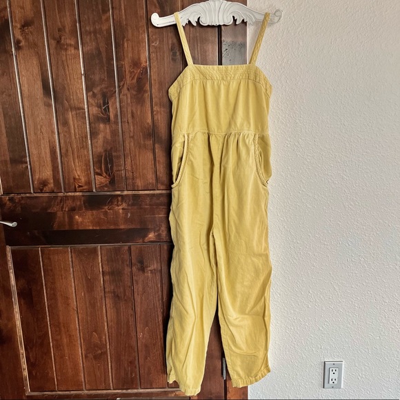 Anthropologie Pants - ☀️Anthropologie yellow jumpsuit